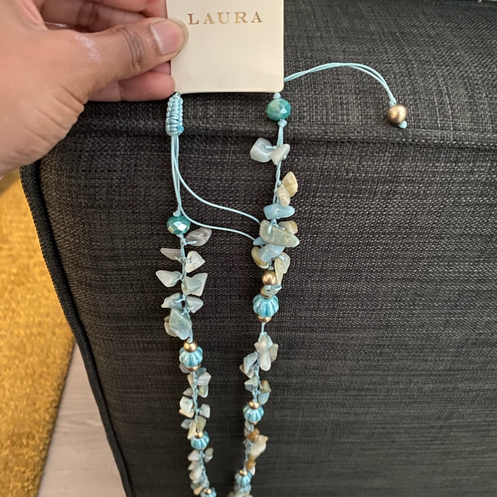 Turquoise Beaded Necklace